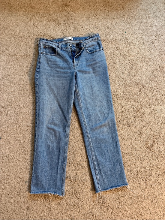 Abercrombie & Fitch Denim - Abercrombie & Fitch mid rise 90s straight